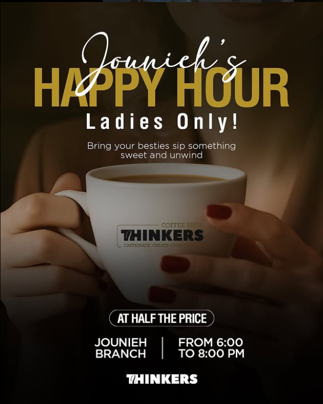 Ladies’ Happy Hour (Jounieh) — At Half the Price